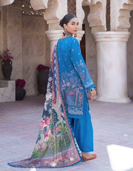 Pakistani Suit | Mausummery Collection | Pure Lawn | Stitched