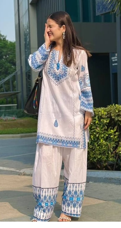 Pakistani Cord Set – Farshi Shalwar + Kurta