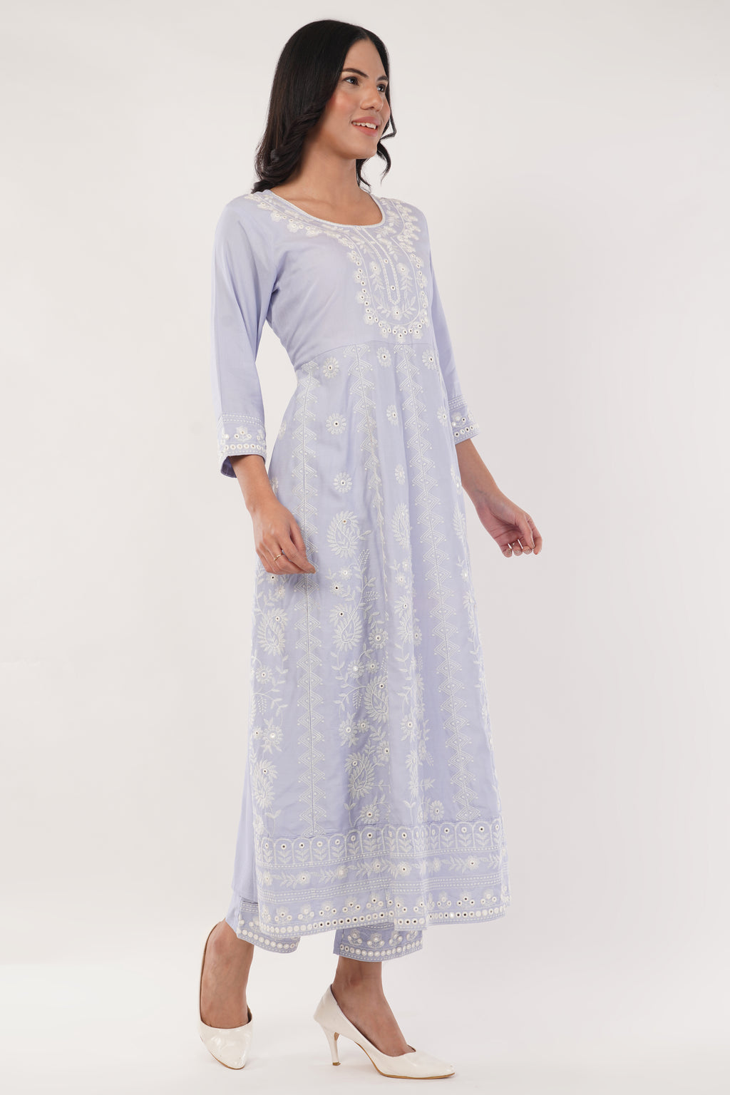 Anarkali Suit | Chikankari Work