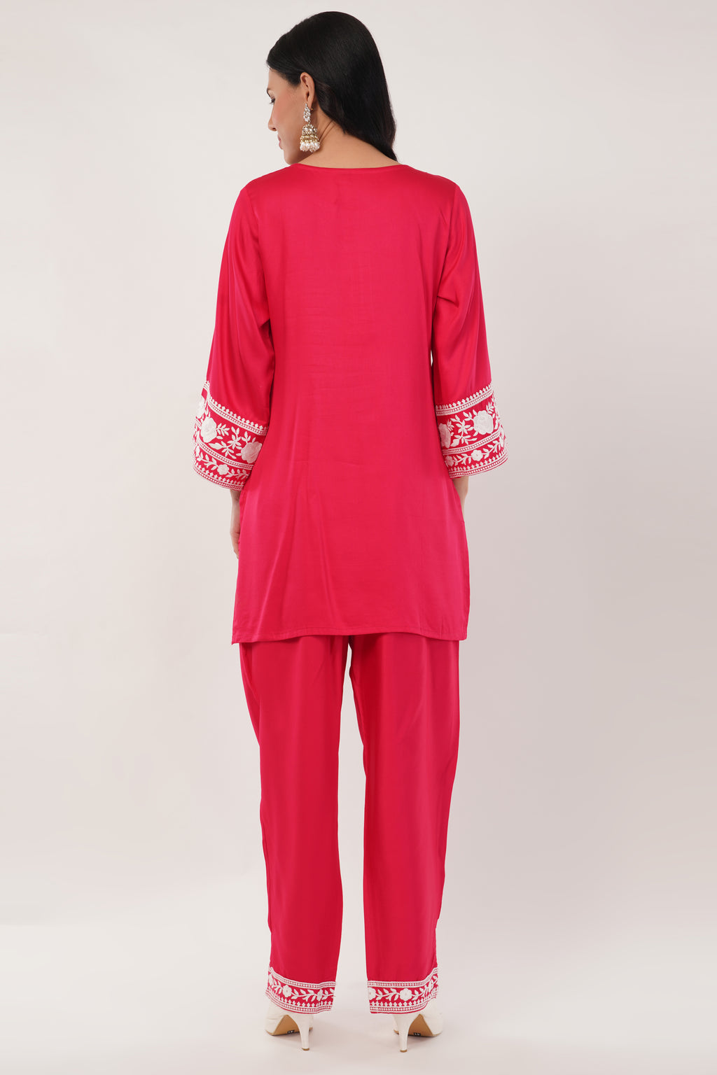 Cord Set | Magenta | Silk