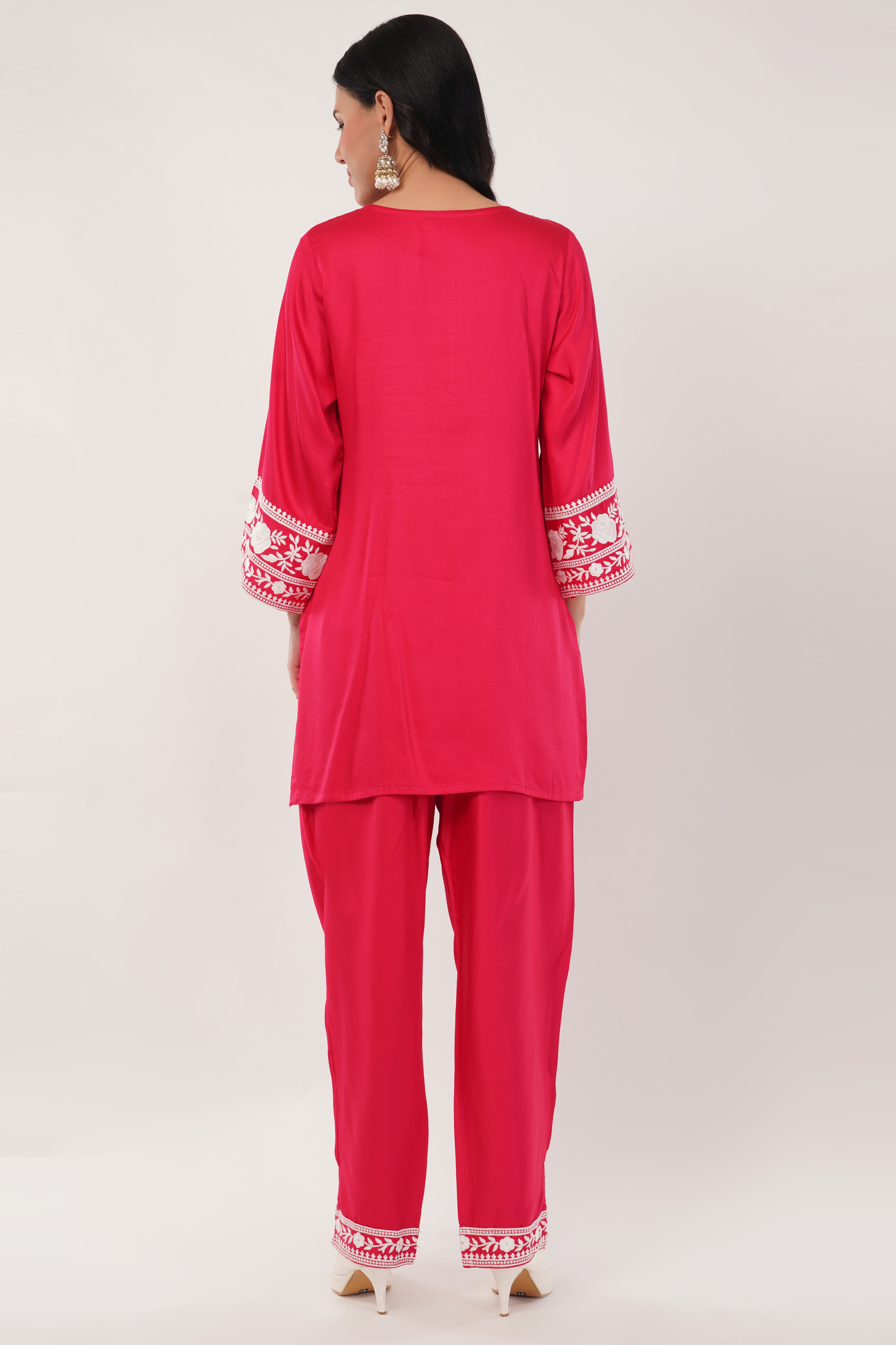 Cord Set | Magenta | Silk