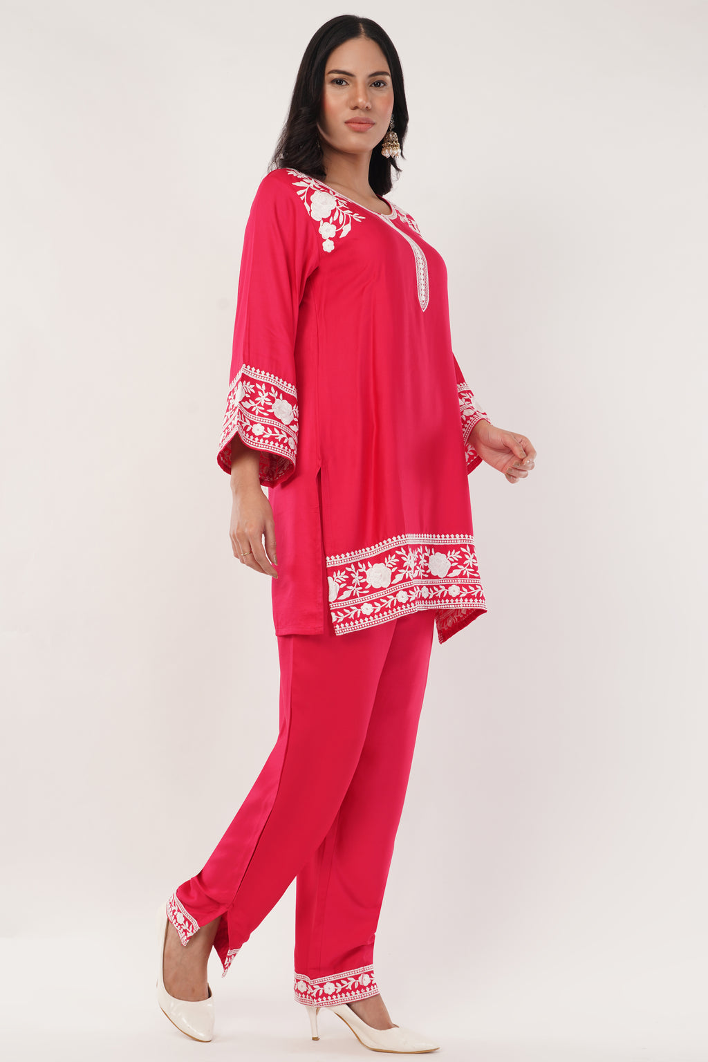 Cord Set | Magenta | Silk