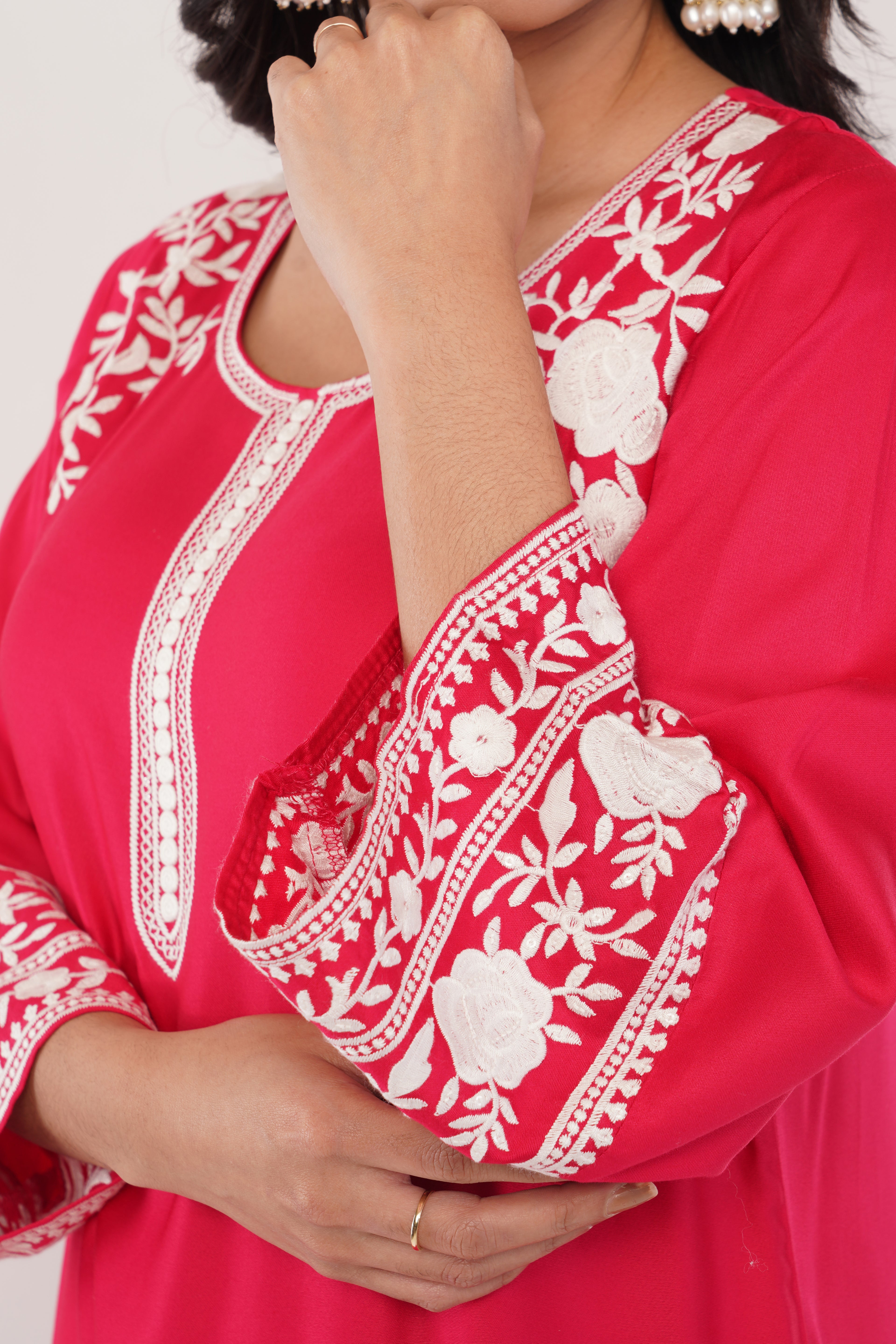 Cord Set | Magenta | Silk