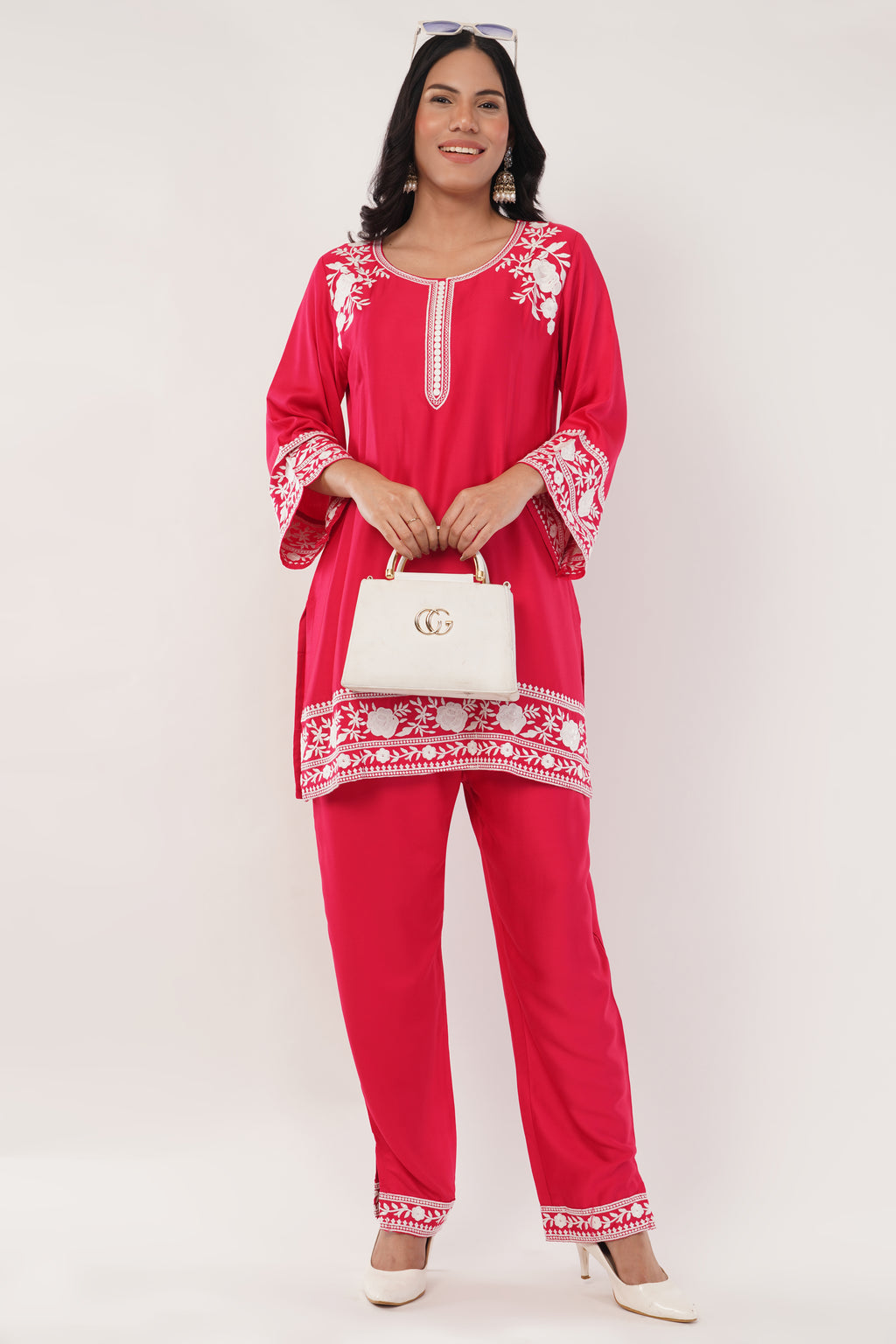 Cord Set | Magenta | Silk