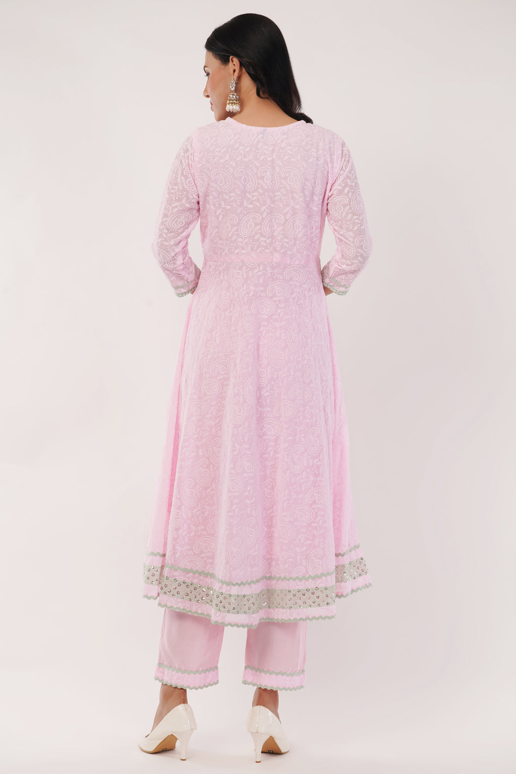 Anarkali Suit | Chikankari Work