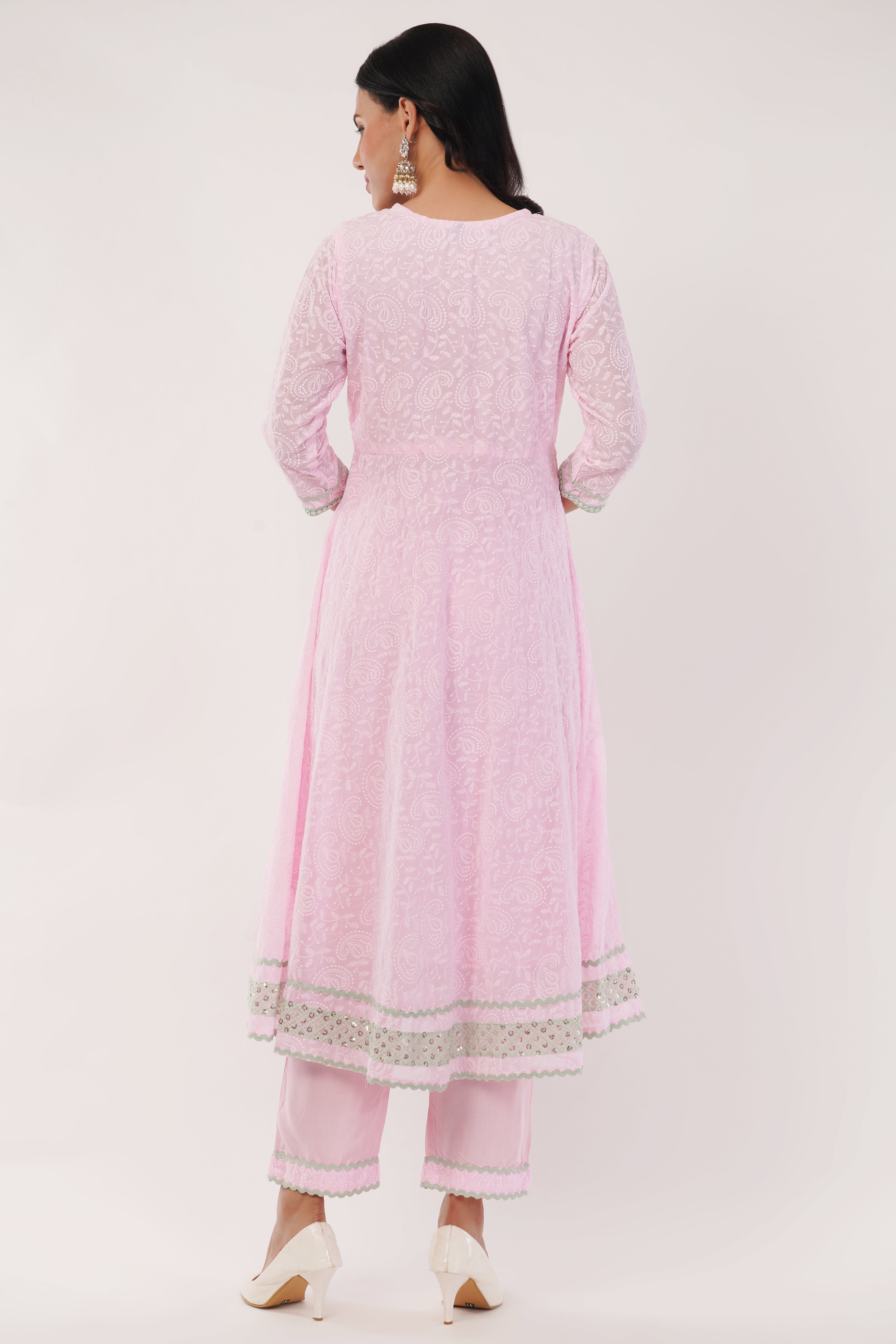 Anarkali Suit | Chikankari Work