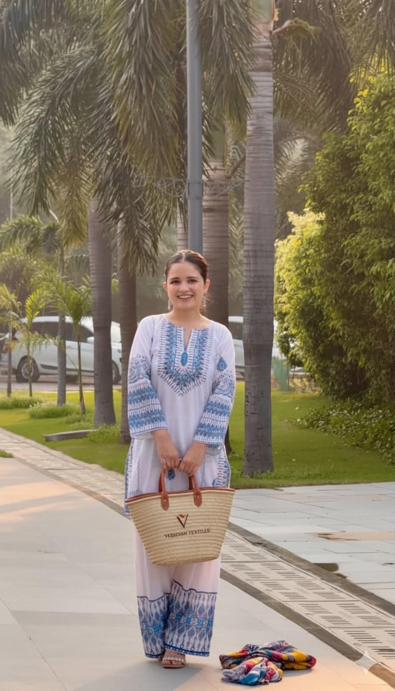 Pakistani Cord Set – Farshi Shalwar + Kurta