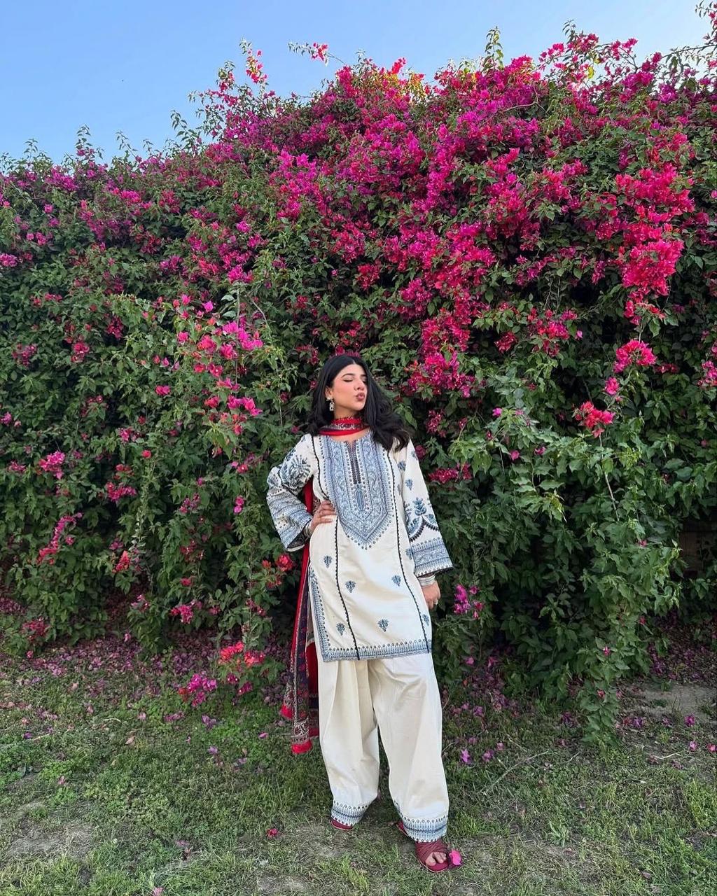 Pakistani Cord Set – Farshi Shalwar + Kurta